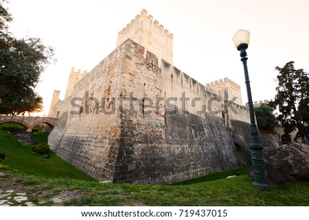 Similar – Image, Stock Photo Panorama of Lisbon, Portugal, after sunset