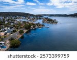 St Huberts Island is located within the Brisbane Water at its southern end. Its closest neighbour is Ettalong and is less than five kilometres from both Umina and Woy Woy