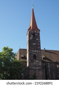 St Jakob, Translation St James, Evangelical Lutheran Church In Nuernberg, Germany