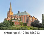 The St. James the Apostle Archicathedral Basilica a Gothic cathedral located in Szczecin, Poland