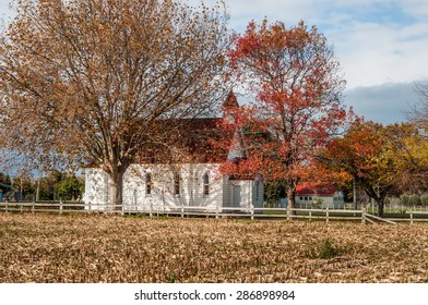 St John Anglican Church In Rural Wairarama, Hawkes Bay, New Zealand