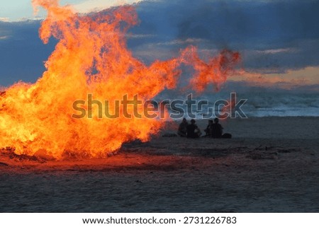 St. John's fire in Denmark