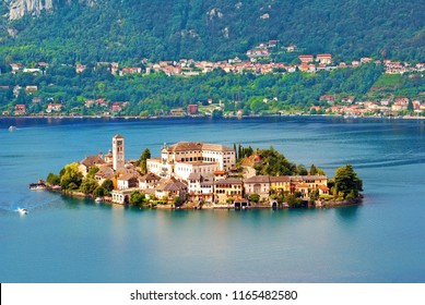 St Julius Island On Lake Orta Stock Photo 1165482580 | Shutterstock