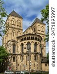 St. Kunibert is the youngest of the Twelve Romanesque churches of Cologne and was consecrated 1247, Germany