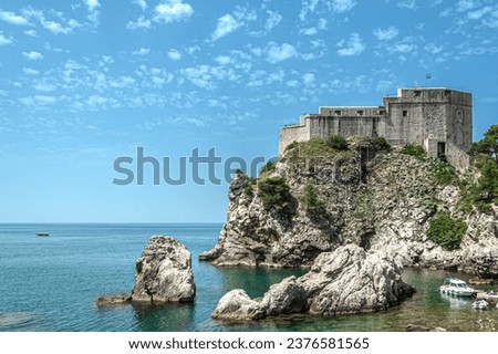 St. Lawrence Fortress in Dubrovnik, Croatia