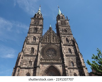 St Lorenz, Translation St Lawrence, Evangelical Lutheran Church In Nuernberg, Germany