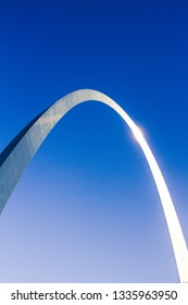 St. Louis Arch The Gateway Arch At Sunset