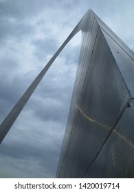 St. Louis Arch Upward Shot.