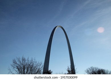 St. Louis Arch In The Winter