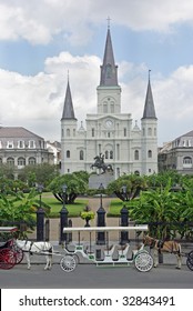 St. Louis Cathedral In New Orleans