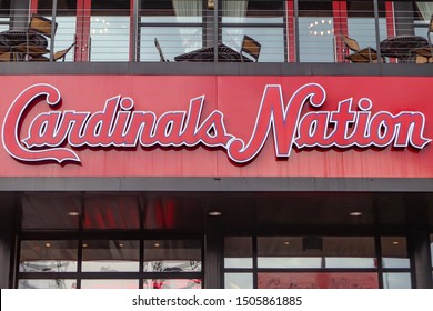 St. Louis Missouri June 21 2019  Cardinal Nation Sign The Day Albert Pujols Returns To Bush Stadium. After 8 Years