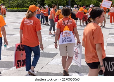 St. Louis, Missouri, USA - June 04 2022: Rally For New Legislation For Gun Control 