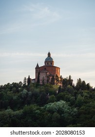 St. Luca's Sanctuary view at sunset, Bologna