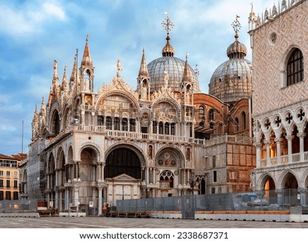 St. Mark's basilica (Basilica di San Marco) in Venice, Italy