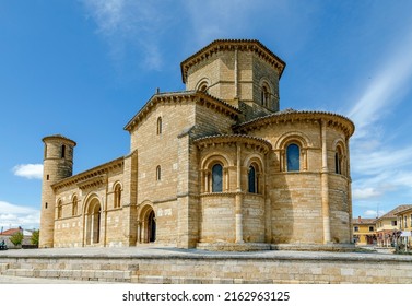 St. Martin Church, in Romanesque style in Fromista, Palencia, Castilla y Leon, Spain