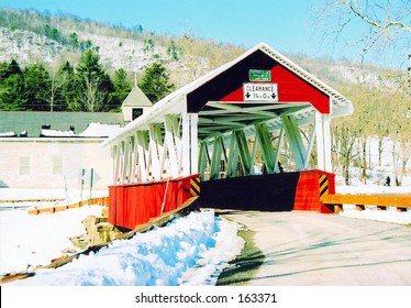 St. Mary's Bridge In Huntingdon County Pennsylvania