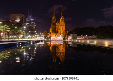 St Mary's Cathedral Is The Cathedral Church Of The Roman Catholic Archdiocese Of Sydney Australia: 01/04/2018