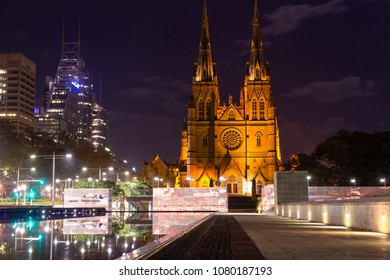 St Mary's Cathedral Is The Cathedral Church Of The Roman Catholic Archdiocese Of Sydney Australia: 01/04/2018