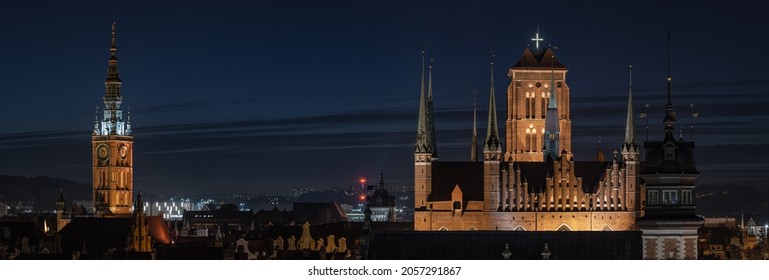 St. Mary's Church Gdansk Ratusz Głównego Miasta