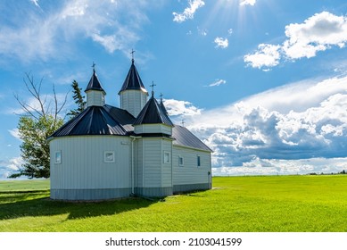 St. Marys Romanian Orthodox Church In Kayville, SK, Canada