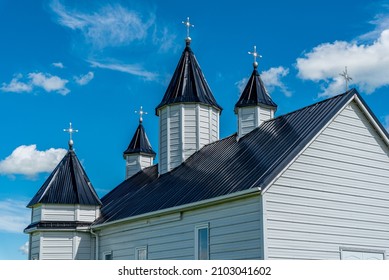 St. Marys Romanian Orthodox Church In Kayville, SK, Canada