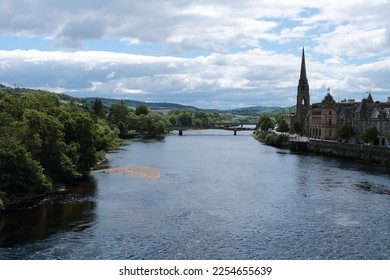 St Matthew's Church is the salient landmark for Perth city. It dominates the River Tay at Perth, It is a frequently photographed landmark which dominates the river side at Perth.