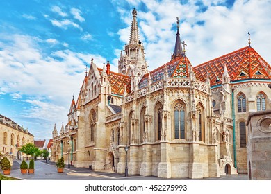 St. Matthias Church in Budapest. One of the main temple in Hungary.