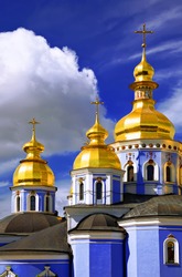 St. Michael Cathedral, St.Michael`s Golden-Domed Monastery,  Kiev, Ukraine.