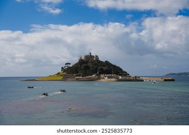 St Michael's Mount medieval castle cornwall - Powered by Shutterstock