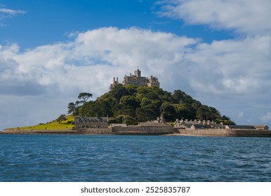 St Michael's Mount medieval castle cornwall - Powered by Shutterstock