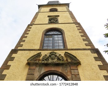  St. Michaels or Old tower in Market Square of Mersch, Luxembourg