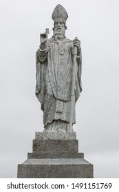 St. Patrick Statue Naomh Padraig Hill Of Tara Lia Fáil