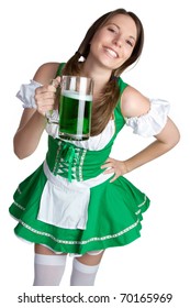 St Patricks Day Beer Girl