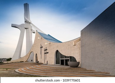 St Paul's Cathedral in Abidjan. - Shutterstock ID 1039770601