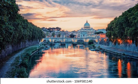 St Peter's Basilica In Rome