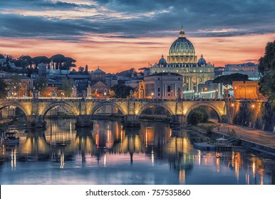 St Peter's Basilica In Rome