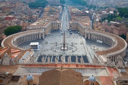 St. Peter's Basilica In Rome, Italy