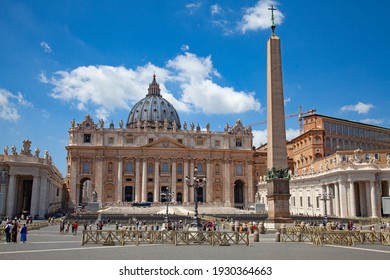 St. Peter's Basilica in Rome, Italy - Powered by Shutterstock