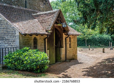 St Peter's Church, Terwick Dating From Around The Time Of The Norman Conquest. Photo Taken On 4 August 2022 In The UK.