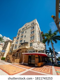 ST PETERSBURG, FL, USA - SEPTEMBER 7, 2020: Photo Of The Historic Ponce De Leon Hotel St Petersburg FL USA