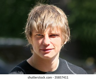 ST. PETERSBURG - JULY 18 : Arsenal Football (soccer) Player - Andrey Arshavin Speaks To The Press July 18, 2008 In St. Petersburg, Russia.