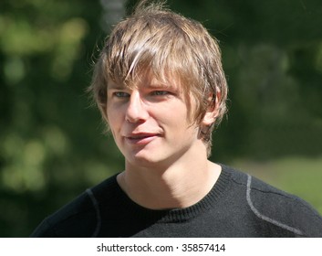 ST. PETERSBURG - JULY 18 : Arsenal Football (soccer) Player - Andrey Arshavin Speaks To The Press July 18, 2008 In St. Petersburg, Russia.