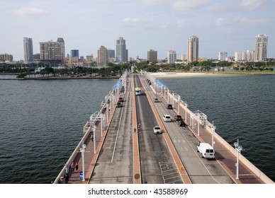 St. Petersburg From The Pier, Florida USA