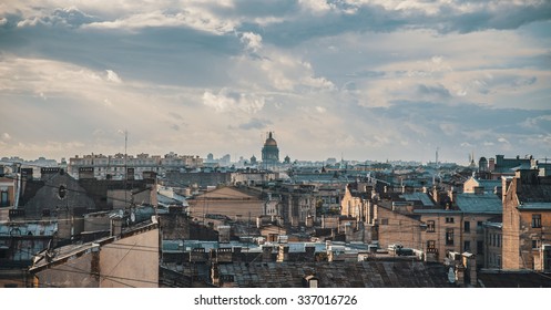 St. Petersburg. Roof. Saint Isaac's Cathedral