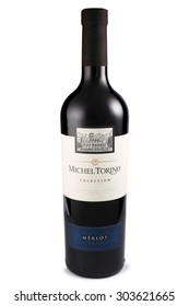 ST. PETERSBURG, RUSSIA - July 11, 2015: Bottle Of Michel Torino Merlot, Argentina, 2013


