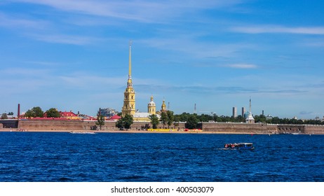 St. Petersburg. View Of The Peter And Paul Fortress