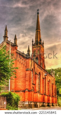 St. Saviour's Anglican Church in Riga, Latvia