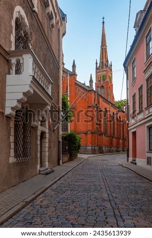 St. Saviour's Anglican Church in Riga, Latvia.
