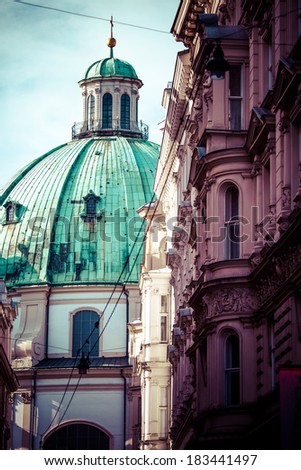 Similar – Foto Bild Karlskirche Wien im Abendlicht