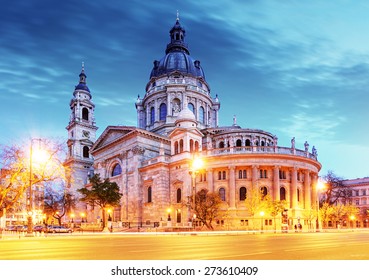 St. Stephen Basilica In Budapest